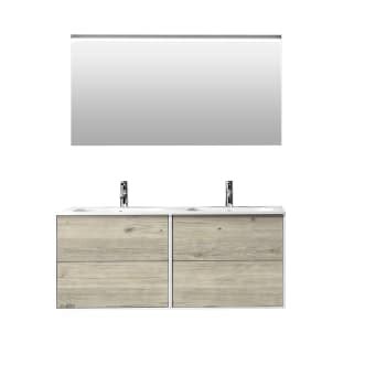 Mobile Da Bagno 4 Pezzi In Melaminico Pino Artico Igea Maisons Du Monde