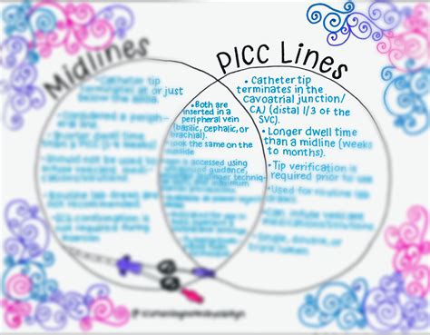 Midlines Vs. PICC Lines - Etsy