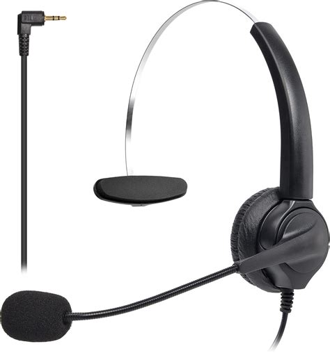 Suifdu Auriculares De Tel Fono Con Cable De Mm Con Micr Fono Con