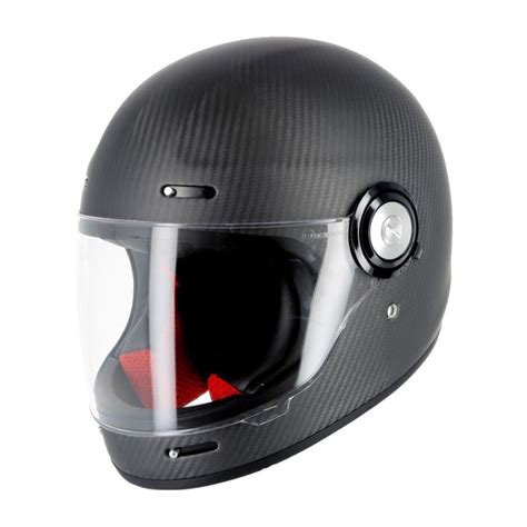 Helstons Naked Carbon Helmet Matt Black