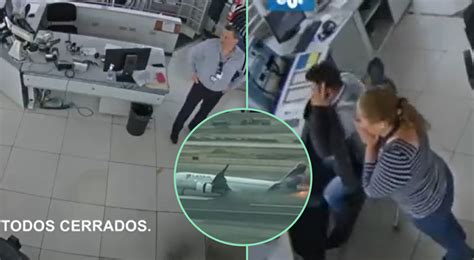 Aeropuerto Jorge Ch Vez Videos Muestran Responsabilidad De Corpac En