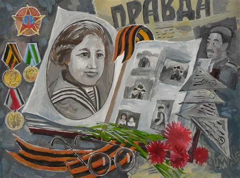 Картины 9 мая день победы рисовать