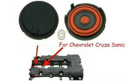 2PCS Valve PCV Cover Repair Kit Membrane For Chevrolet Cruze Sonic