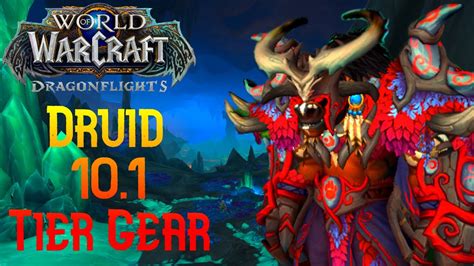 Emerald Nightmare Druid Set Strands Of The Autumn Blaze Youtube