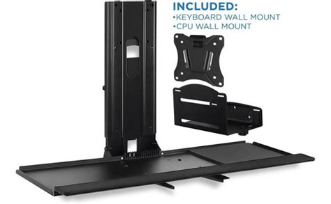 Mount It Soporte De Pared Para Monitor Y Teclado Con Soport Env O Gratis