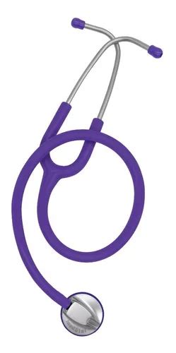 Estetoscopio Medstar De Una Campana De Lujo Color Morado Mercadolibre