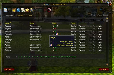 Rpfind World Of Warcraft Addons Curseforge