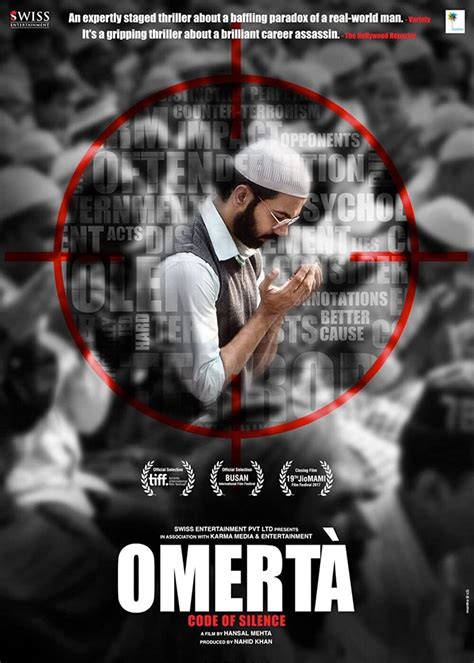 Omerta Movie (2018) | Release Date, Review, Cast, Trailer, Watch Online ...