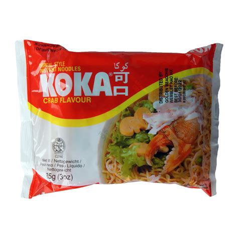 Koka Oriental Style Instant Noodles Crab Flavour 85g — Tradewinds