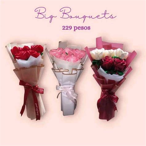 Satin Flower Bouquet (5pcs) | Lazada PH