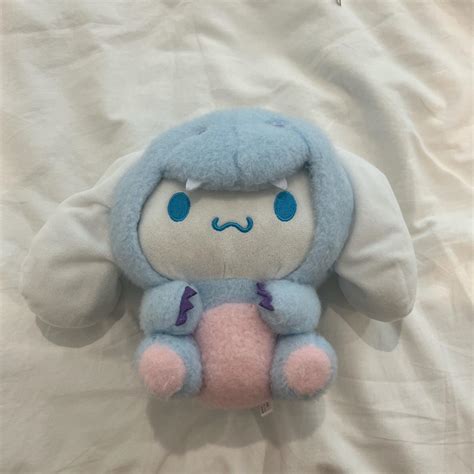 Sanrio Cinnamoroll Plushie In Dinosaur Onesie About Depop