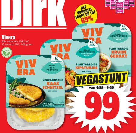 Vivera Vegetarisch Folder Aanbieding Bij Dirk Details