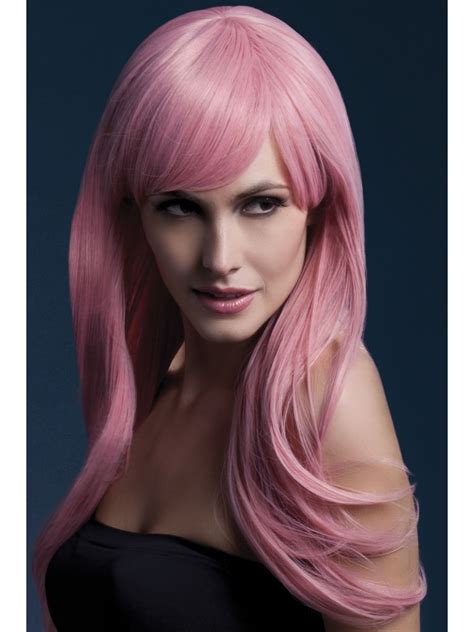 Pastel Pink Fever Sienna Wig Au Smiffys Australia