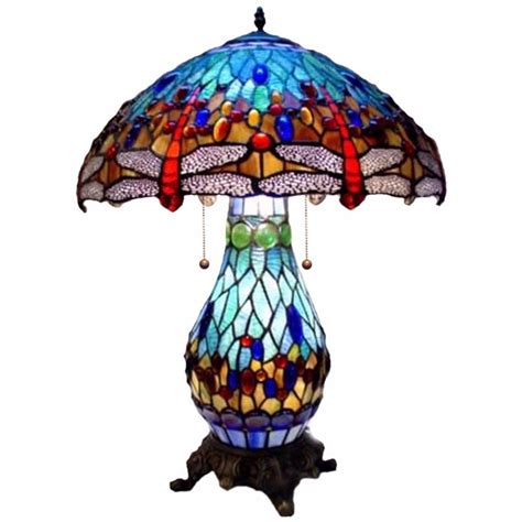 Peacock Stained Glass Table Lamp Ideas On Foter