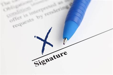 Notary Tip: How to handle a signature by mark | Notary, Signature, Marks