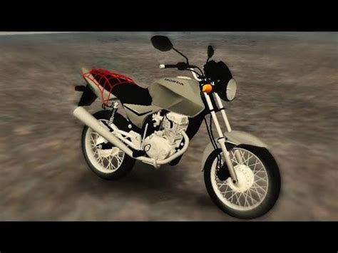 HONDA TITAN 150 MONTADINHA SÓ DFF GTA SA PC FRACO ANDROID YouTube