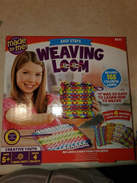 Made By Me Weaving Loom Horizon Group Usa 165 Colorful Loops Ebay