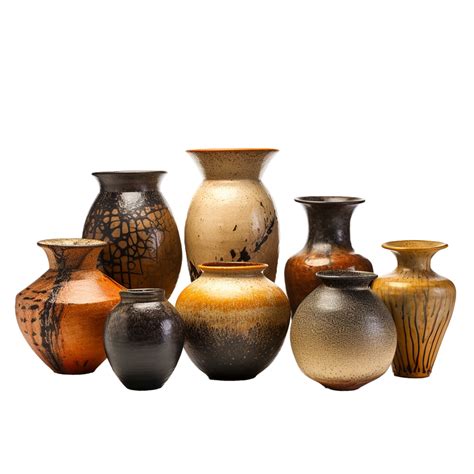 Ai Generated Pottery And Ceramics Craft Isolated On Transparent