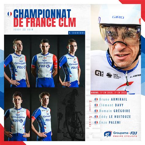 Équipe Cycliste Groupama FDJ on Twitter Nos 5 coureurs alignés pour l