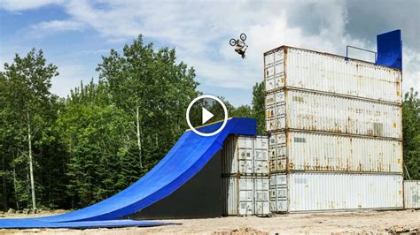 Video: Sending MASSIVE Ramps on a BMX Bike: Uncontainable ...