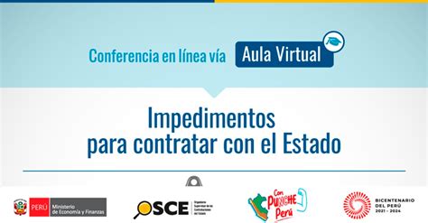 Conferencia Online Gratis Impedimentos Para Contratar Con El Estado