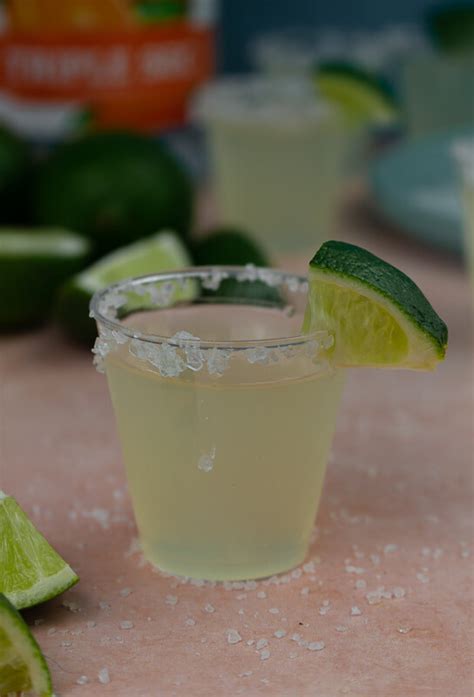 Margarita Tequila Jello Shots Recipe Laura The Gastronaut