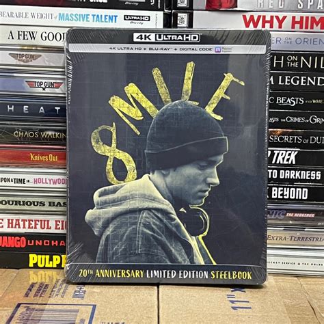 8 Mile 4K Ultra HD Blu Ray Limited Edition Steelbook Hobbies Toys