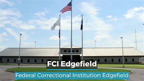 Fci Edgefield Edgefield Federal Prison Youtube