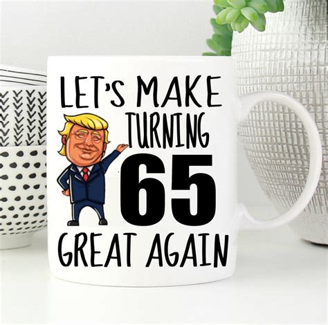 65th Birthday Mug Gifts for Men Funny 65th Birthday Coffee Mug - Etsy