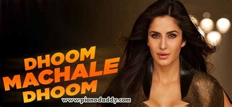 Dhoom Machale Dhoom Piano Notes Dhoom 3