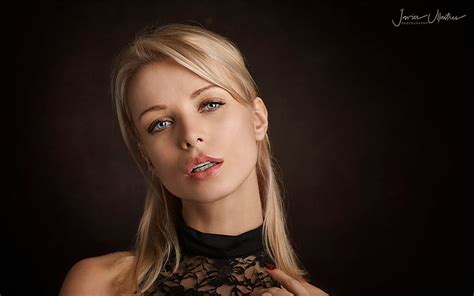 Hd Wallpaper Face Model Vacant Expression Women Blonde Ekaterina