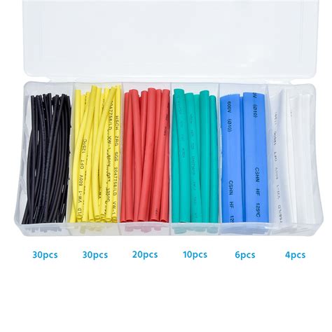 Heat Shrink Tube Kit Assorted Color 100pcs Bestlink Netware