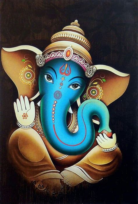 Best 50 Lord Ganesha Images Vedic Sources Ganesha Painting Lord