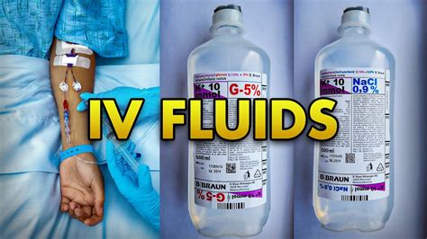 Which Iv Fluids Used In Ot Uses And How To Identify