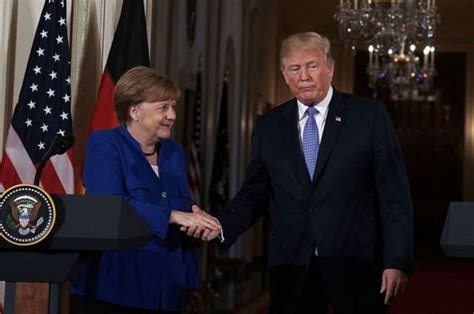 メルケル独首相が訪米 貿易とイラン核合意でトランプ大統領を説得 Bbcニュース