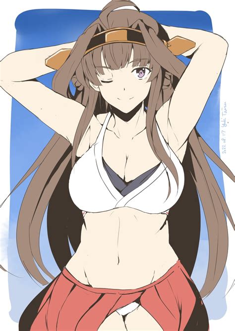 金剛艦これ 「お題より水着モードな夏の金剛艦これ 金剛 」平ゆうきyuki Tairaのイラスト