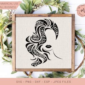 Latina SVG Spanish SVG Empowered Latina SVG Latina Mujer Reina Women Empowerment Svg