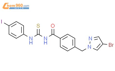 494218 69 8 4 4 Bromo 1H Pyrazol 1 Yl Methyl N 4 Iodophenyl