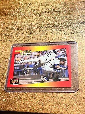 1992 Donruss Triple Play Baseball 26 Awesome Steve Finley Gary