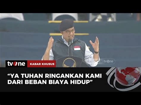 Doa Tulus Anies Baswedan Untuk Rakyat Indonesia Tvone