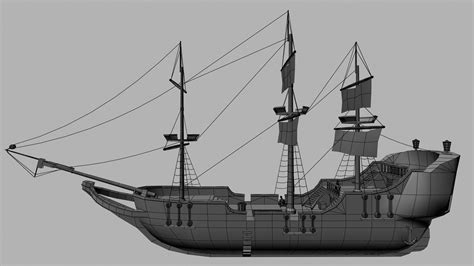 FYP - Pirate Ship — polycount