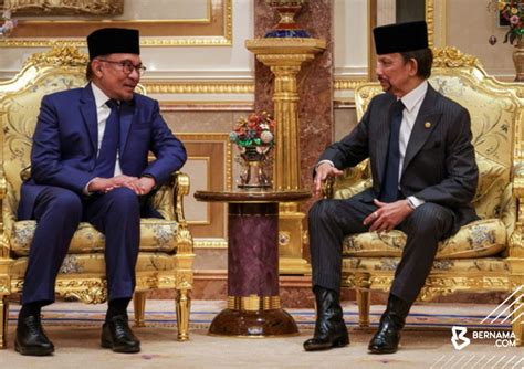 Bernama On Twitter Berita Sultan Brunei Terima Menghadap Anwar