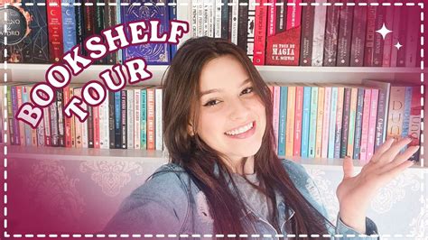 BOOKSHELF TOUR Tour Pela Minha Estante De Livros YouTube