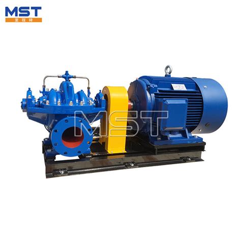 Single Stage Double Suction Centrifugal Spilt Casing Dewatering Water