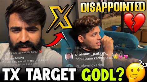 Ghatak Reply On Tx Target Godl Jonathan Sad Youtube