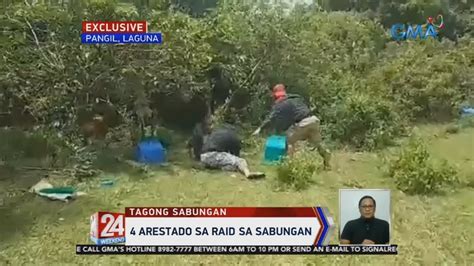 24 Oras 4 Arestado Sa Raid Sa Sabungan YouTube