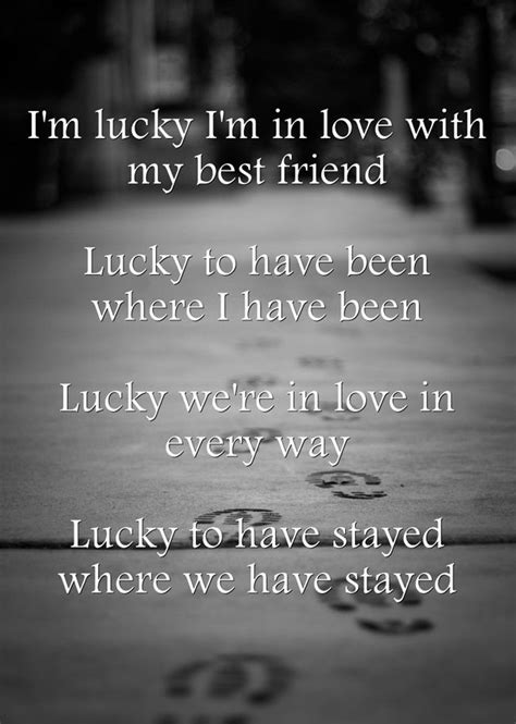 Lucky Jason Mraz Colbie Caillat Books Reading Quotes Words