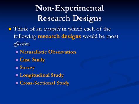 Myers Chapter 1 B Non Experimental Research Designs Ppt Download