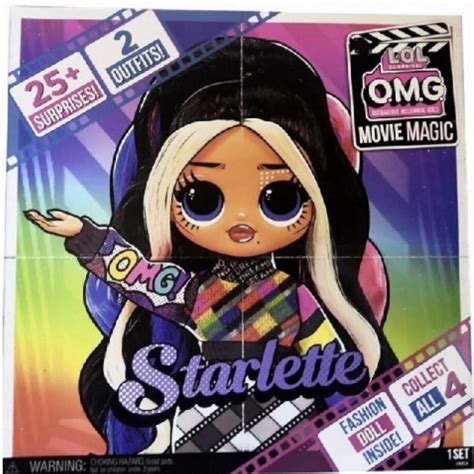 Lol Surprise Omg Movie Magic Starlette Fashion Doll With Surprises