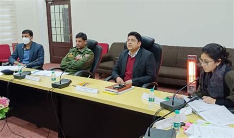 Div Chairs Meeting Of Jammu Smart City Ltd Several New Projects